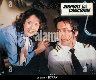 Le Concorde : Airport '79 Année : 1979 USA Alain Delon, Sylvia Kristel Réalisateur : David Lowell Rich Banque D'Images