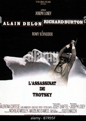 L'Assassinat de Trotsky Année : 1972 - UK Directeur : Joseph Losey Film poster (Fr) Banque D'Images