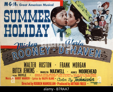 Belle jeunesse des vacances d'année : 1948 USA Mickey Rooney, Gloria DeHaven, Directeur de l'affiche affiche : Rouben Mamoulian Banque D'Images