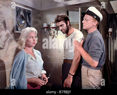 Au bord du volcan de l'action de l'année du tigre : 1957 USA Martine Carol Van Johnson Sean Connery Réalisateur : Terence Young Banque D'Images