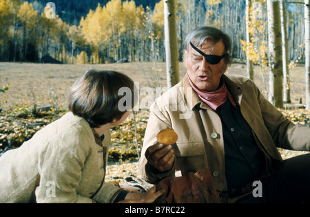 The True Grit : 1969 USA John Wayne, Kim Darby Réalisateur : Henry Hathaway Banque D'Images