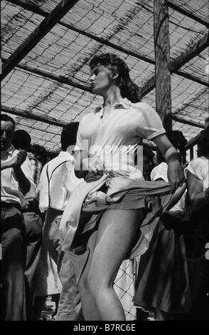 La Donna del fiume Année : 1955 Réalisateur : Mario Soldati Sophia Loren Banque D'Images