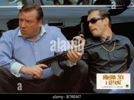 Gangsters, sexe & karaoké amour, honneur et obéissez / gangsters, sexe et karaoké Année : 2000 - uk Ray Winstone Jude Law Réalisateur : Dominic Anciano Ray Burdis Banque D'Images