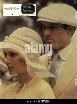 Gatsby le Magnifique Année : 1974 USA Robert Redford, Mia Farrow Réalisateur : Jack Clayton Banque D'Images