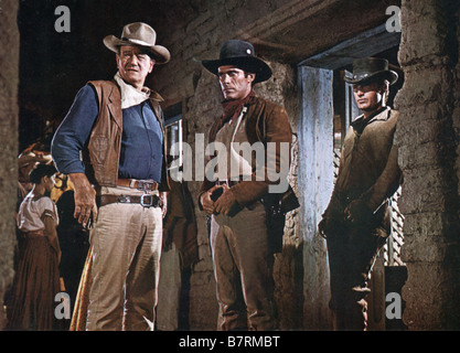 El Dorado Année : 1966 USA John Wayne, Christopher George, James Caan Réalisateur : Howard Hawks Banque D'Images