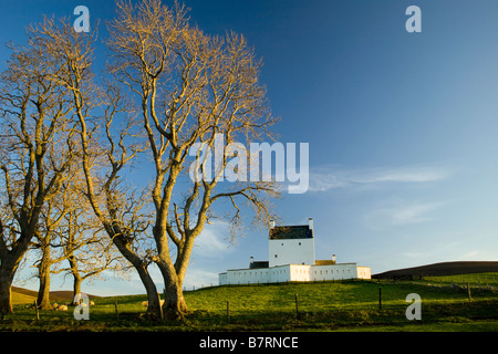 La vue stratégique Corgarff Castle historique dans Strathdon, Aberdeenshire, Scotland, UK   Repères écossais Banque D'Images