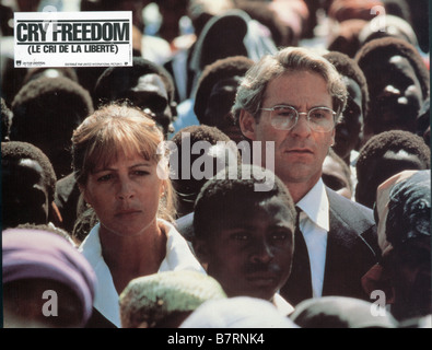 Cry Freedom Année : 1987 USA Kevin Kline, Penelope Wilton Réalisateur : Richard Attenborough Banque D'Images