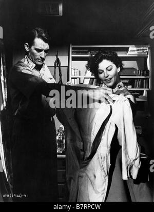 Sur la plage Année : 1959 USA Gregory Peck, Ava Gardner Directeur : Stanley Kramer Banque D'Images