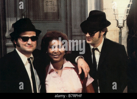 The Blues Brothers Année : 1980 USA Dan Aykroyd, John Belushi Réalisateur : John Landis Banque D'Images