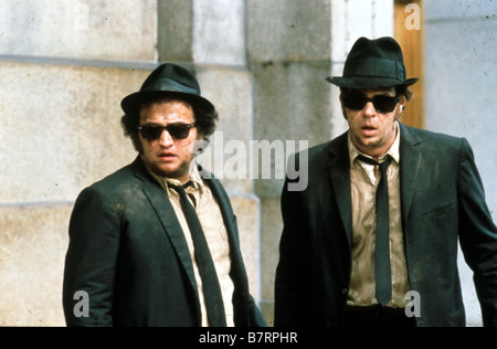 The Blues Brothers Année : 1980 USA Dan Aykroyd, John Belushi Réalisateur : John Landis Banque D'Images