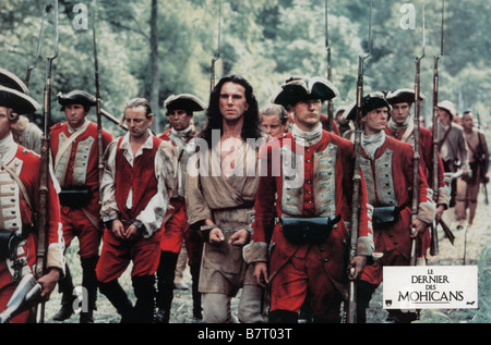 Le Dernier des Mohicans Année : 1992 USA Daniel Day-Lewis Réalisateur : Michael Mann Banque D'Images