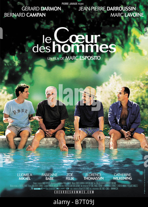 Le Coeur des hommes Année : 2003 - France affiche/poster Réalisateur : Marc Esposito Banque D'Images