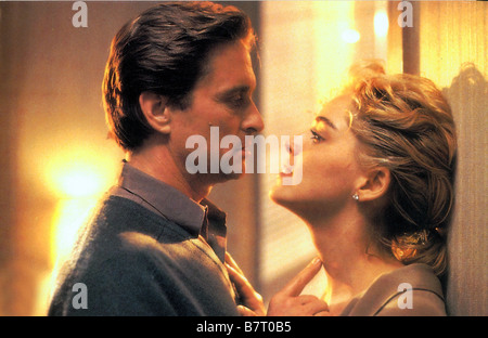 Basic Instinct Basic Instinct Année 1992 usa Michael Douglas Sharon Stone réalisateur Paul Verhoeven Banque D'Images