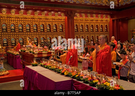 Outram Chinatown Singapour Nouveau Buddha Tooth Relic Temple Banque D'Images