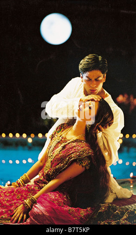 Devdas Année : 2002 India Shahrukh Khan, Aishwarya Rai Réalisateur : Sanjay Leela Bhansali Banque D'Images