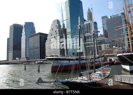 South Street Seaport Banque D'Images