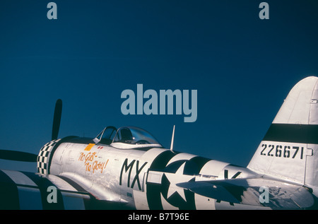 Republic P-47D Thunderbolt Banque D'Images