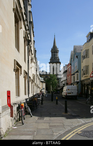 L'église All Saints de Turl Street, Oxford, Oxfordshire, UK Banque D'Images