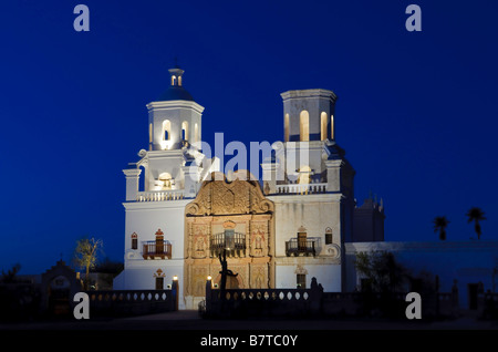 Mission San Xavier Banque D'Images