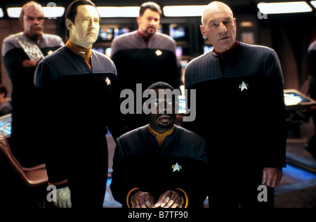 Star Trek Nemesis Année : 2002 USA Patrick Stewart, Brent Spiner, LeVar Burton Réalisateur : Stuart Baird Banque D'Images