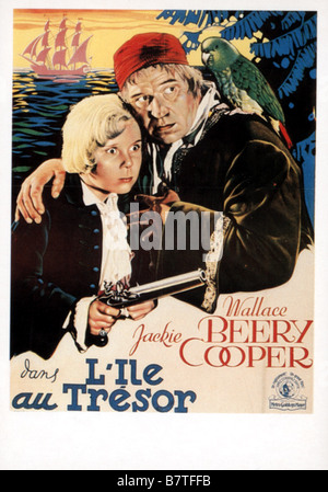 L'île au trésor Année : 1934 USA Réalisateur : Victor Fleming affiche de film Banque D'Images