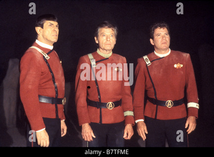 Star Trek V L'ultime frontière Année : 1989 USA William Shatner, Leonard Nimoy, DeForest Kelley, Directeur : William Shatner Banque D'Images