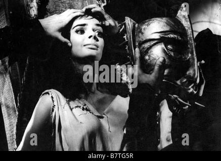 LE MASQUE DU DEMON Maschera del demonio, La Année : 1960 - Italie Barbara Steele Réalisateur : Mario Bava Banque D'Images