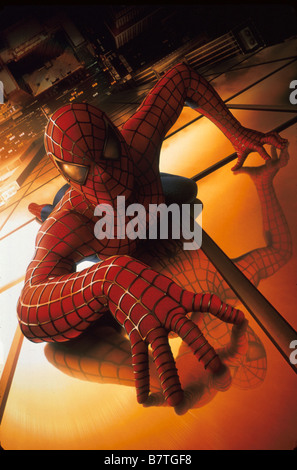 Spider-Man Année : 2002 USA Tobey Maguire Réalisateur : Sam Raimi Banque D'Images