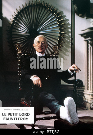 Petit Lord Fauntleroy Année : 1980 - UK Réalisateur : Alec Guinness Jack Gold Banque D'Images