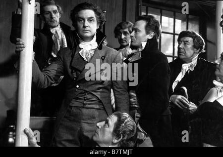 Le Jeune M. Pitt année: 1942 - Royaume-Uni ROBERT DONAT, John Mills (comme William Wilberforce) Directeur: Carol Reed Banque D'Images