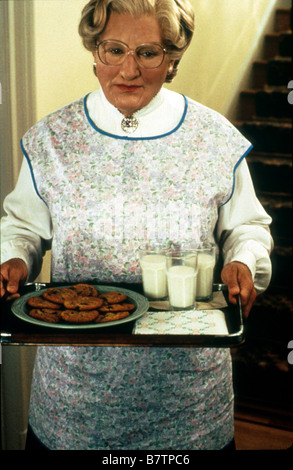 Mme Doubtfire Année : 1993 USA Robin Williams Réalisateur : Chris Columbus Banque D'Images