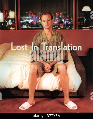 Lost in Translation 2003 USA Japon Bill Murray Réalisateur : Sofia Coppola Banque D'Images