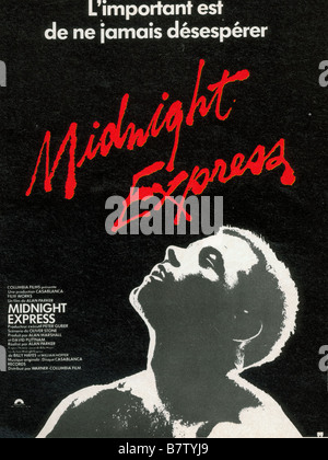 Midnight Express Midnight Express Année : 1978 USA , Affiche Poster Réalisateur : Alan Parker Banque D'Images