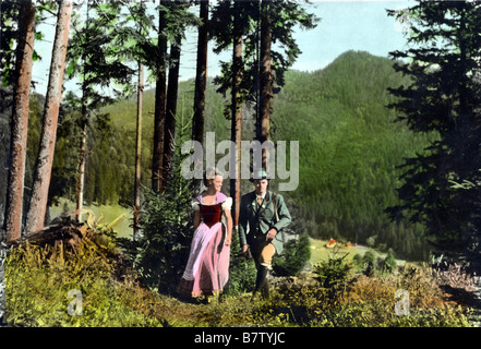 Année : 1955 - Sissi Autriche Romy Schneider, Karlheinz Böhm Directeur : Ernst Marischka Banque D'Images