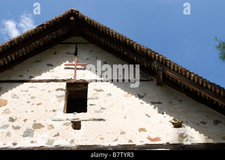 Saint Nicholas Church (Ayios Nikolaos tis Stegis), nouvelle chaîne de montagnes Troodos, Galata Banque D'Images