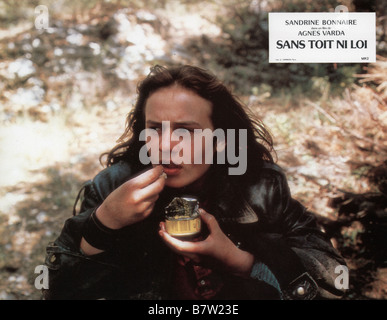 Sans toit ni loi Sans toit ni loi Année 1985 France Sandrine Bonnaire Réalisateur Agnès Varda Banque D'Images