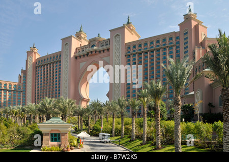 Dubai Atlantis The Palm Hotel and Resort complex Banque D'Images