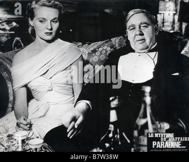 L'affaire Paradine Année : 1947 USA Charles Laughton, Ann Todd Réalisateur : Alfred Hitchcock Banque D'Images