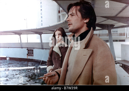 Le Professeur Prima notte di quiete, La Année : 1972 - Italie Alain Delon, Sonia Petrova : Valerio Zurlini Directeur Banque D'Images