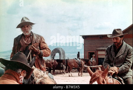 Monte Walsh Monte Walsh Année : 1970 USA Lee Marvin , Jack Palance Réalisateur : William A. Fraker Banque D'Images