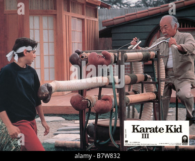 Karaté Kid, Partie III Année : 1989 USA Ralph Macchio, Pat Morita Réalisateur : John G. Avildsen Banque D'Images