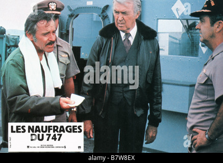 Airport '77 Année : 1977 USA Jack Lemmon, James Stewart Réalisateur : Jerry Jameson Banque D'Images