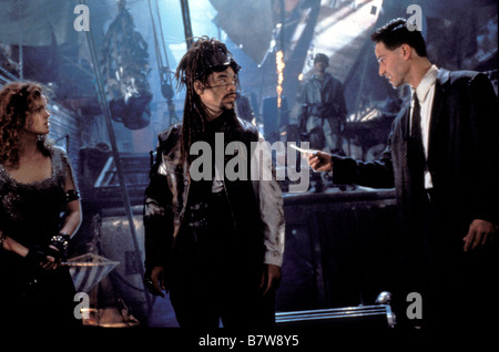 Johnny Mnemonic Johnny Mnemonic Année : 1995 USA ice t, Keanu Reeves, Dina Meyer Directeur : Robert Longo Banque D'Images