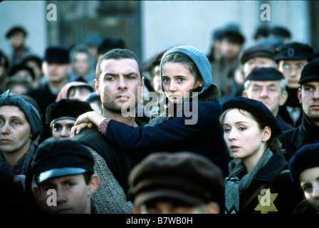 Jakob le menteur Année : 1999 USA Hannah Taylor-Gordon, Liev Schreiber Réalisateur : Peter Kassovitz Banque D'Images