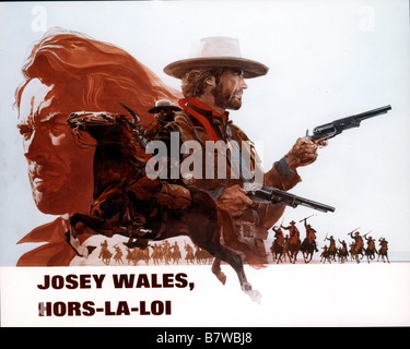 Josey Wales Outlaw Josey Wales, l'Année : 1976 USA Clint Eastwood Réalisateur : Clint Eastwood Banque D'Images