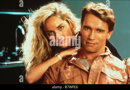 Total Recall Année : 1990 USA Arnold Schwarzenegger, Sharon Stone Directeur : Paul Verhoeven Banque D'Images