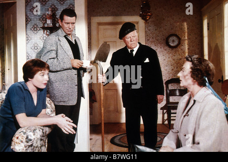 Le problème avec Harry Année : 1955 USA John Forsythe , Shirley MacLaine , Edmund Gwenn , Mildred Natwick Réalisateur : Alfred Hitchcock Banque D'Images