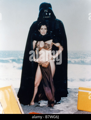 Star Wars : Episode VI, Le Retour du Jedi Année : 1983 USA Carrie Fisher, David Prowse Réalisateur : Richard Marquand Banque D'Images