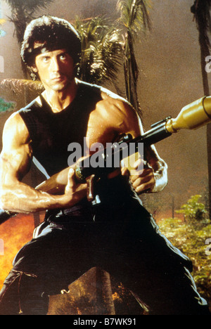 Rambo : First Blood Part 2 Année : 1985 USA Réalisateur : George P. Cosmatos Sylvester Stallone Banque D'Images