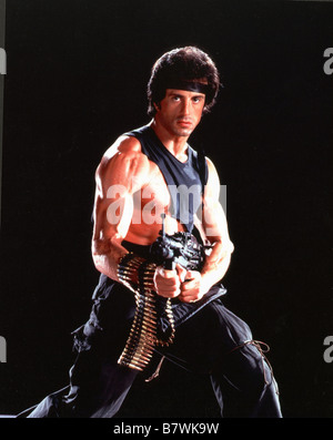 Rambo : First Blood Part 2 Année : 1985 USA Réalisateur : George P. Cosmatos Sylvester Stallone Banque D'Images